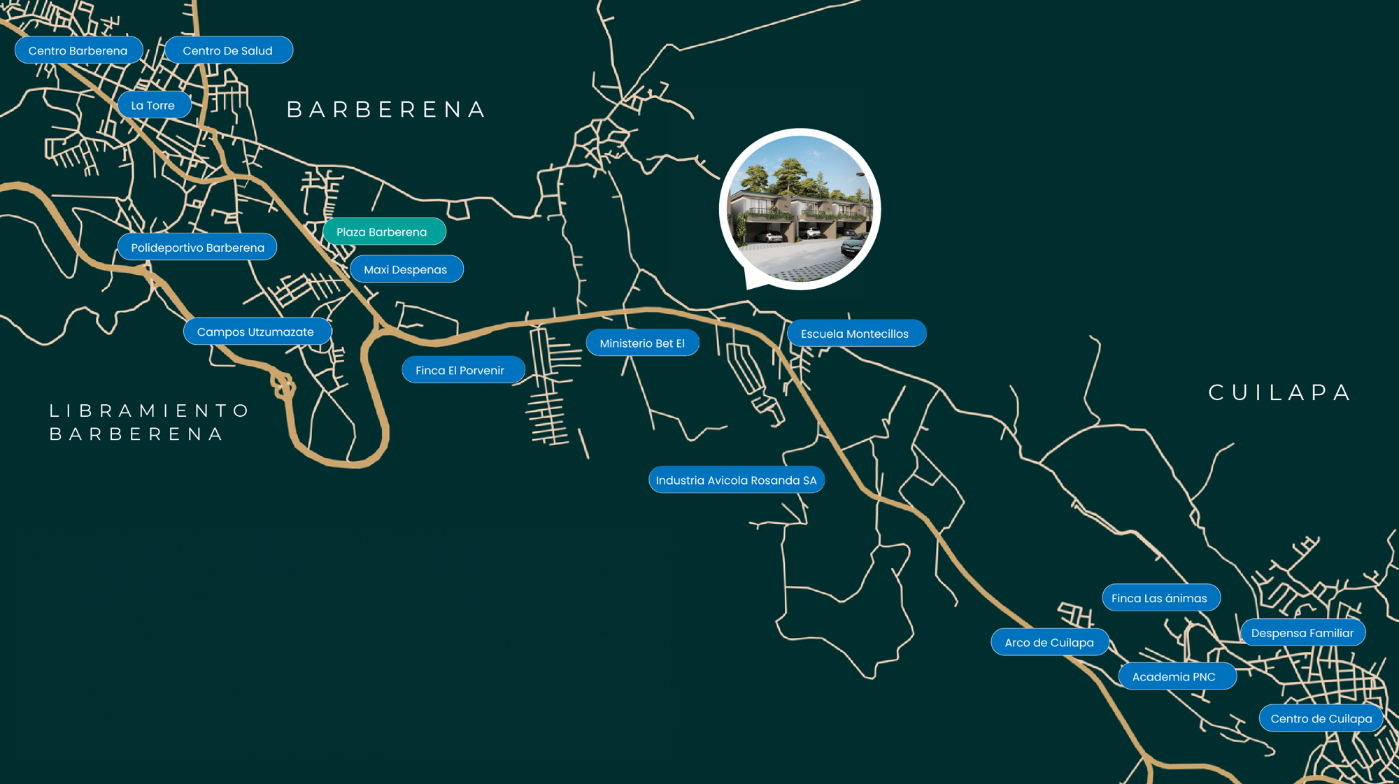MAPA VILLAS TOLEDO